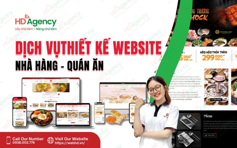 Thiết Kế Website Nhà Hàng