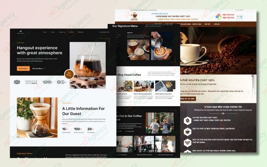 Lưu Ý Khi Thiết Kế Website Quán Cà Phê