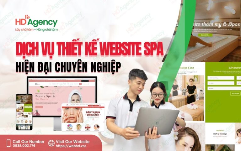Thiết Kế Website Spa