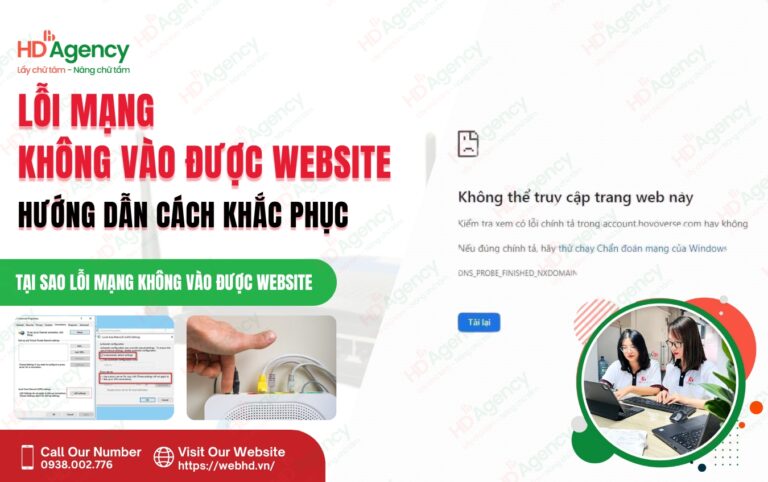 Loi Mang Khong Vao Duoc Mot So Trang Web