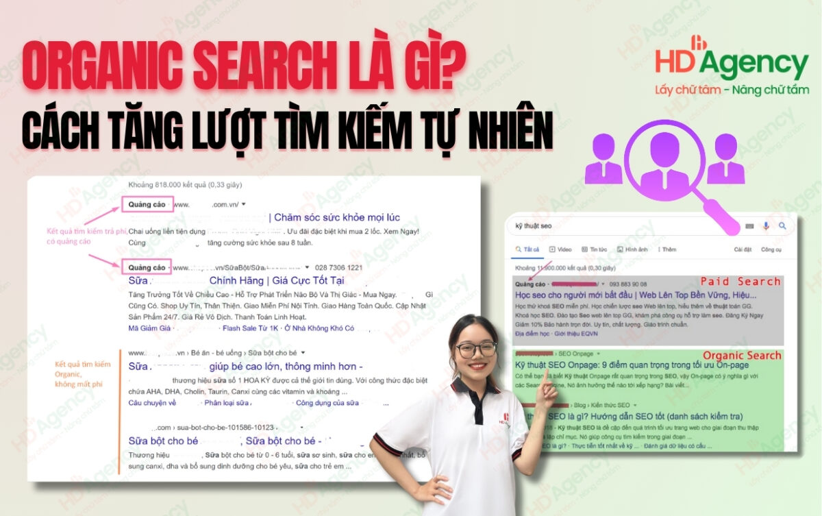 Organic Search Là Gì? Cách Tăng Lượt Tìm Kiếm Tự Nhiên
