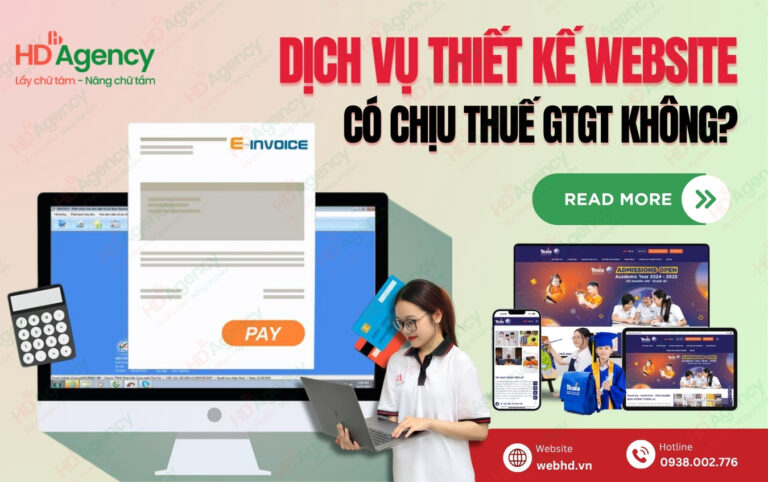 Thiết kế website có chịu thuế gtgt không