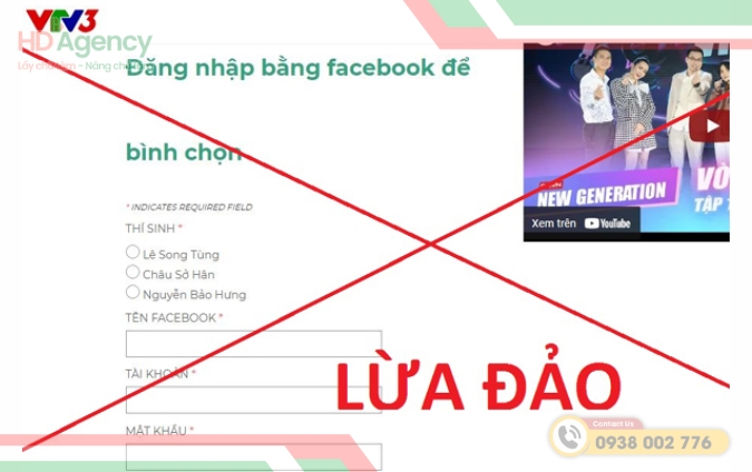 Web Lừa Đảo
