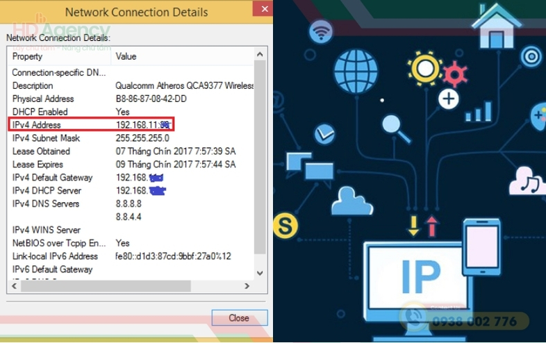 Địa chỉ IP là gì