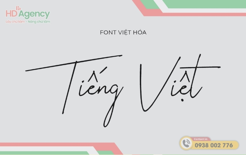 Font Chữ Tiếng Việt Đẹp Cho Thiết Kế