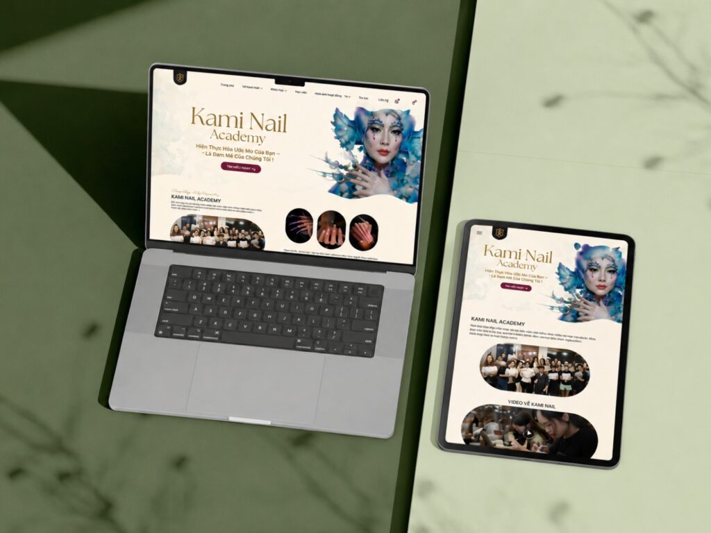 DỰ ÁN KAMI NAIL ACADEMY