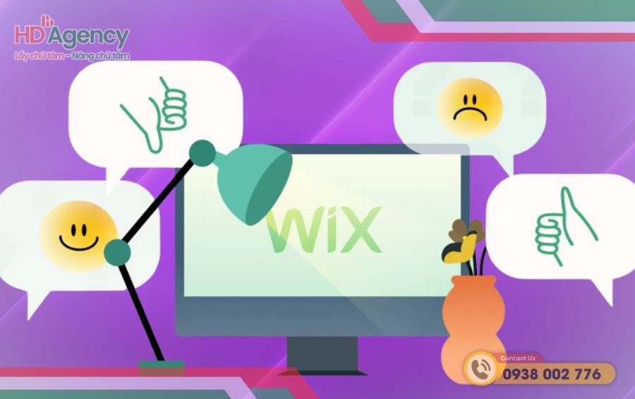 Ưu điểm chính của Wix