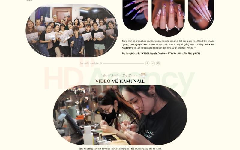 du an kami nail academy 2