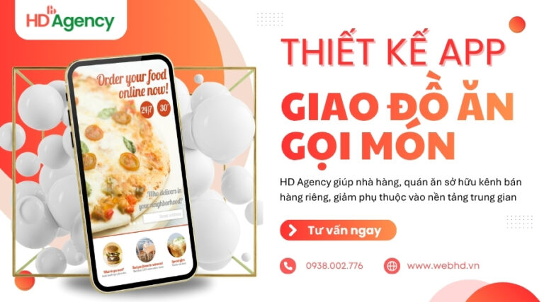 Thiết Kế App Giao Đồ Ăn