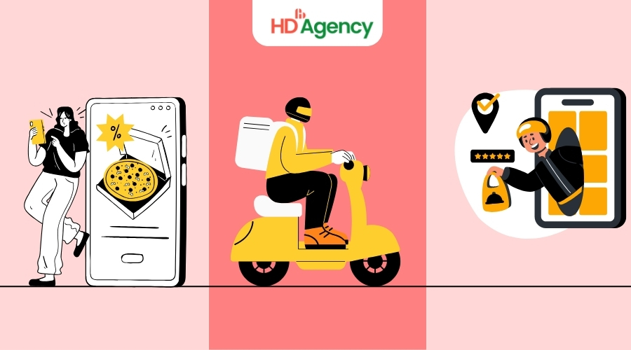 Các tính năng cần có trong app giao đồ ăn hiện đại