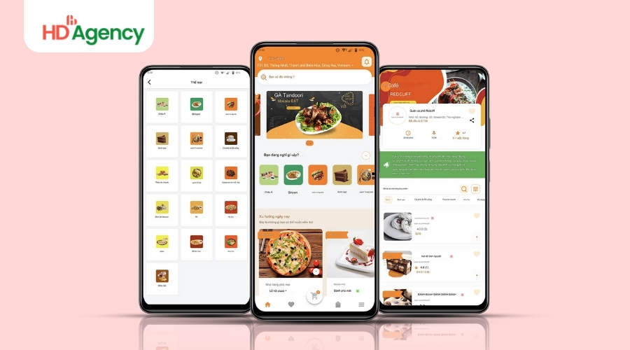 Thiết Kế App Giao Đồ Ăn