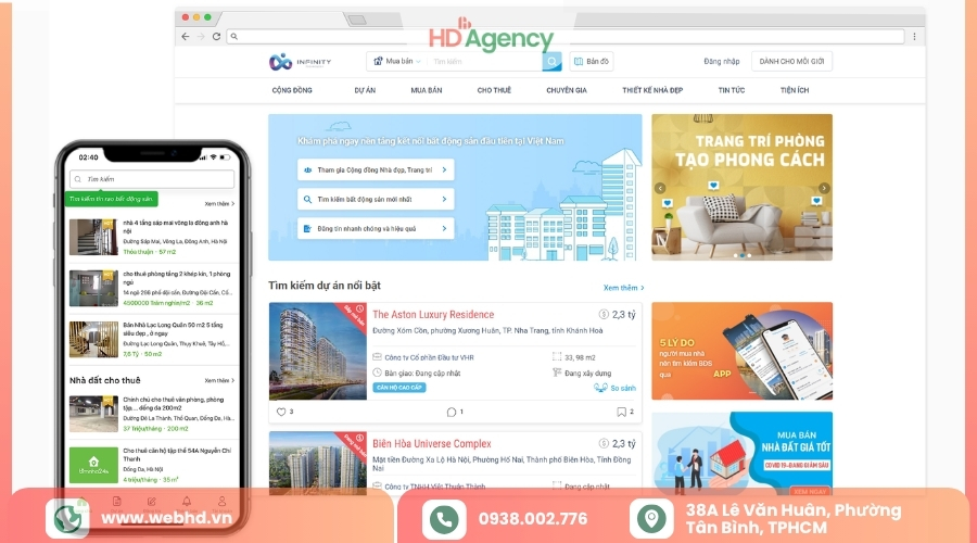 Thiết kế app bất động sản