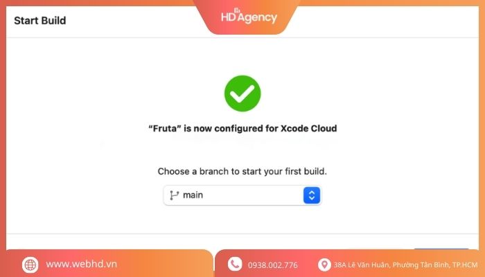 Chuẩn bị và build ứng dụng trong Xcode