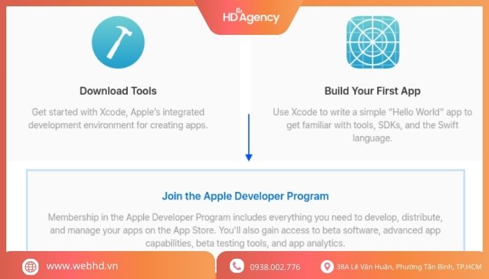 Đăng ký tài khoản Apple Developer