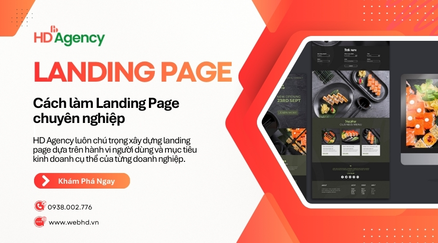 Cách làm Landing Page chuyên nghiệp