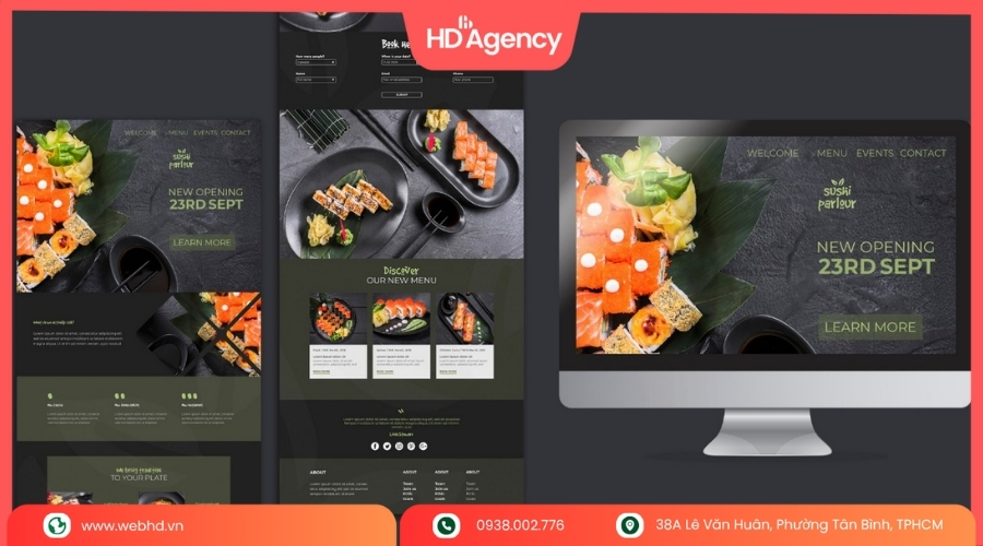 Landing page chuyên nghiệp