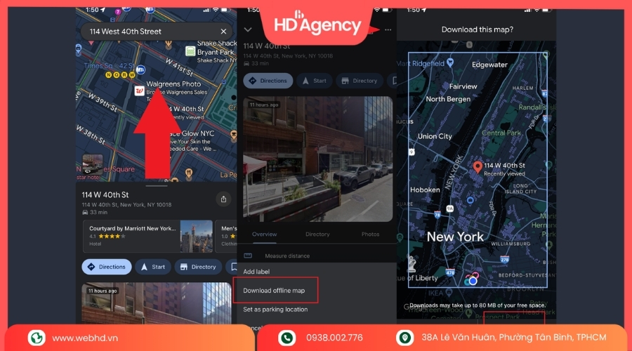 Tối ưu hình ảnh và nội dung trên Google Map