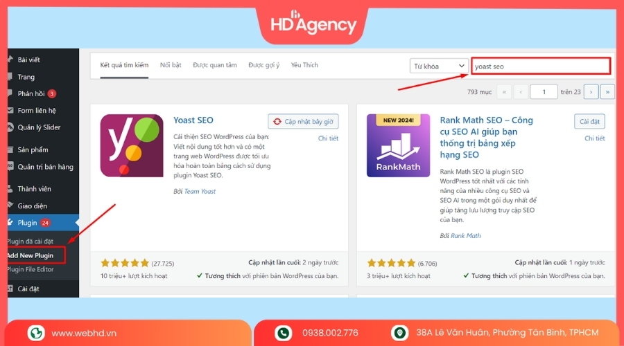Cấu Trúc Thẻ Canonical