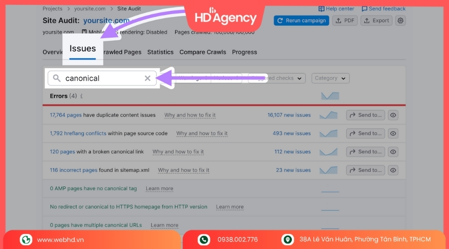 Canonical Và Mối Quan Hệ Với Các Thẻ SEO