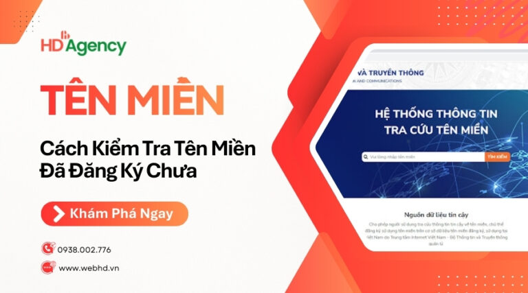 Kiểm tra tên miền đã đăng ký chưa