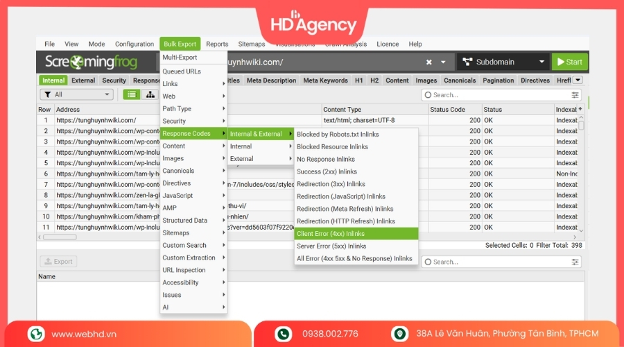 Screaming Frog là gì – công cụ crawl website phổ biến