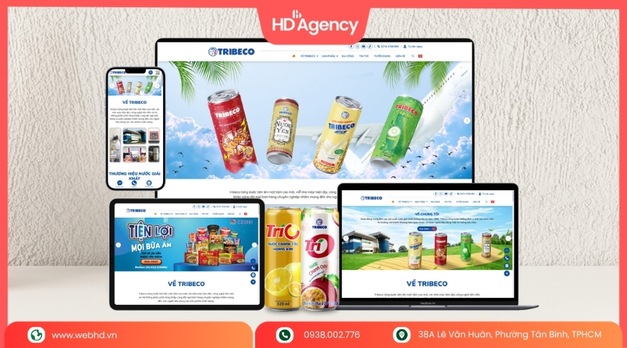 Website Theo Yêu Cầu tại HD Agency