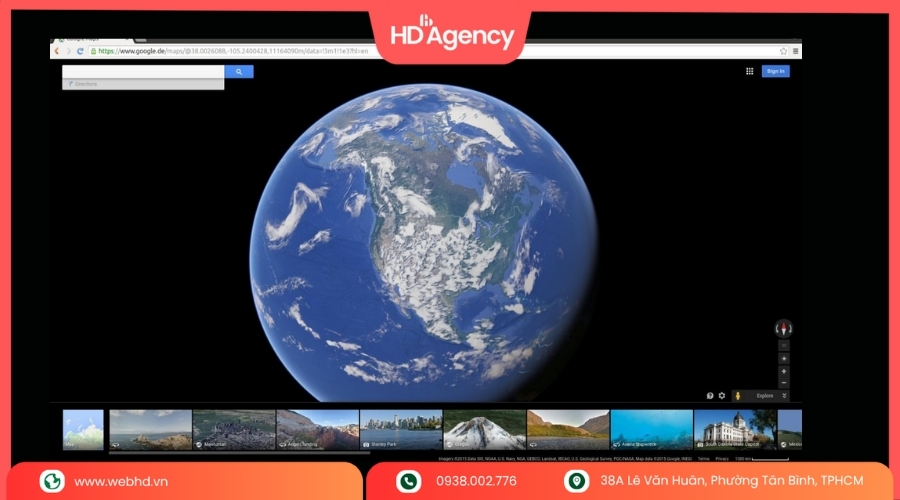 Tính năng chính của Google Earth