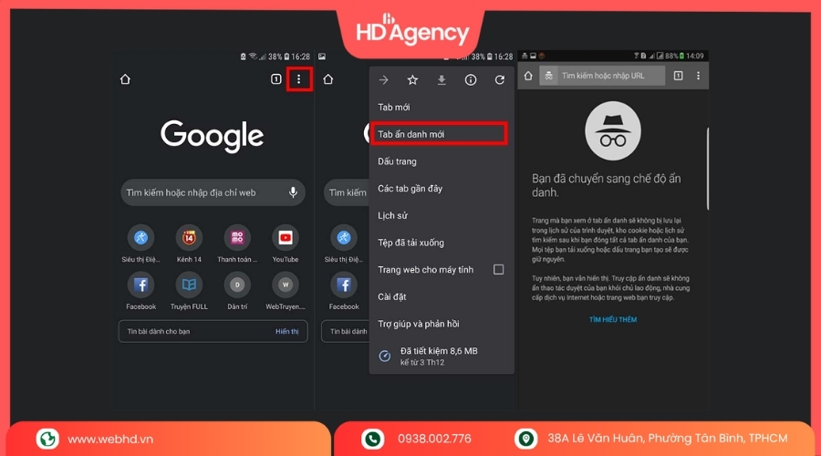 Khi Nào Nên Sử Dụng Tab Ẩn Danh