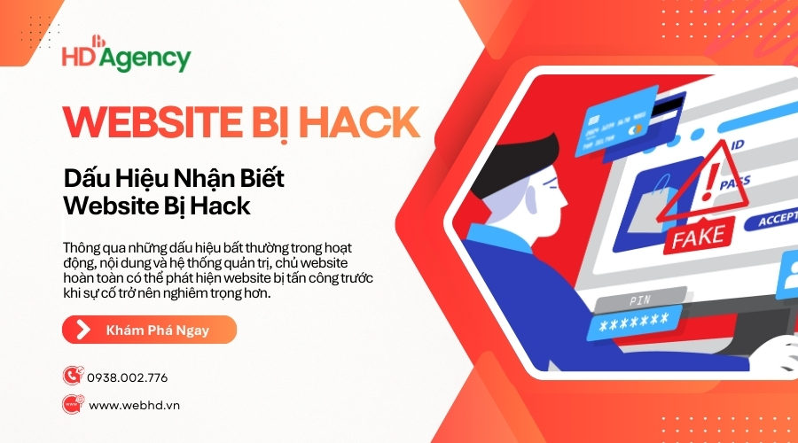 Dấu Hiệu Nhận Biết Website Bị Hack