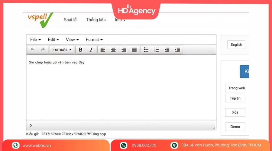 Công Cụ Kiểm Tra Của VSpell