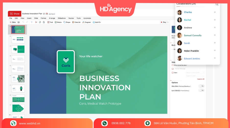 Web Làm Slide Phù Hợp