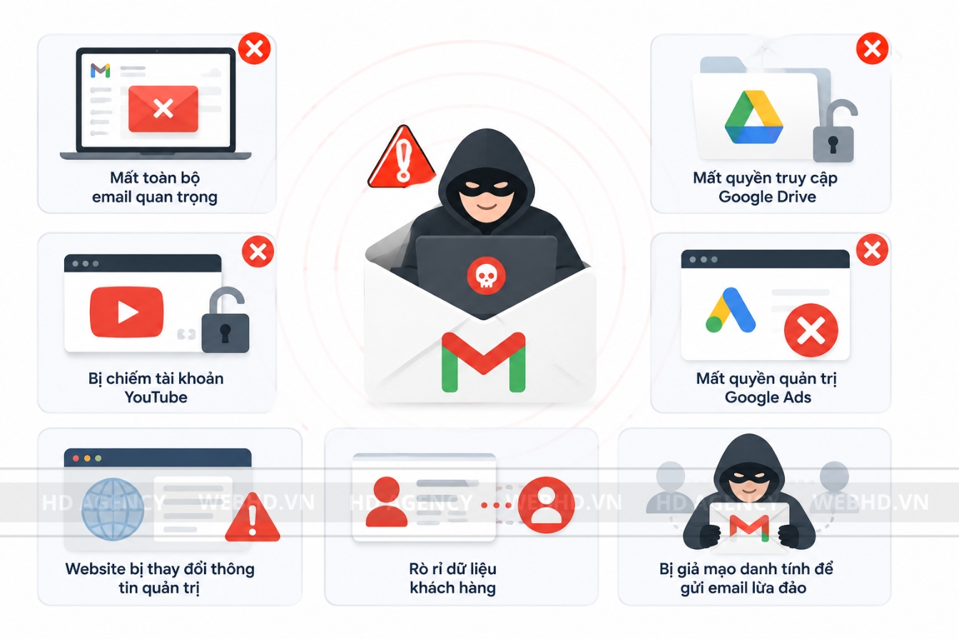 Vì sao cần bảo mật Gmail