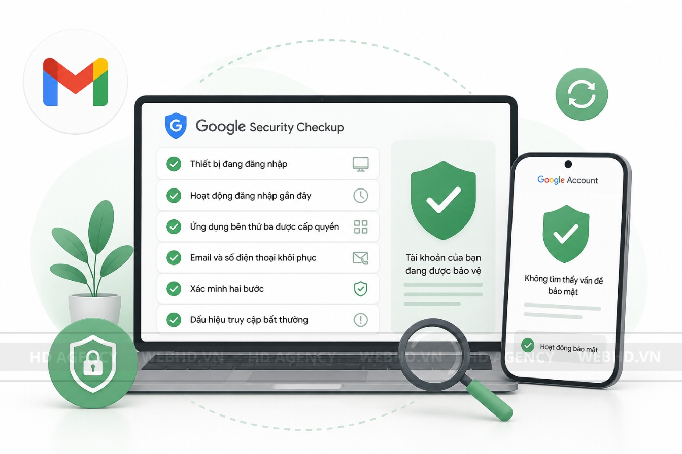 Kiểm tra bảo mật Gmail