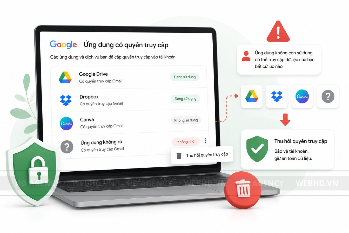 Kiểm tra ứng dụng được cấp quyền