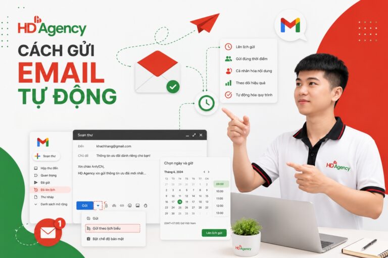 Các Cách Gửi Email Tự Động Chuyên Nghiệp