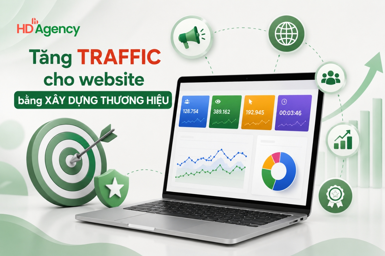 Cách tăng traffic cho website bằng xây dựng thương hiệu