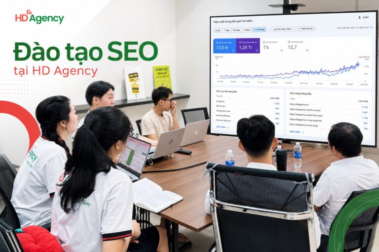 Đào tạo SEO tại HD Agency: Học chuyên sâu qua dự án thực tế, bắt kịp xu hướng AI