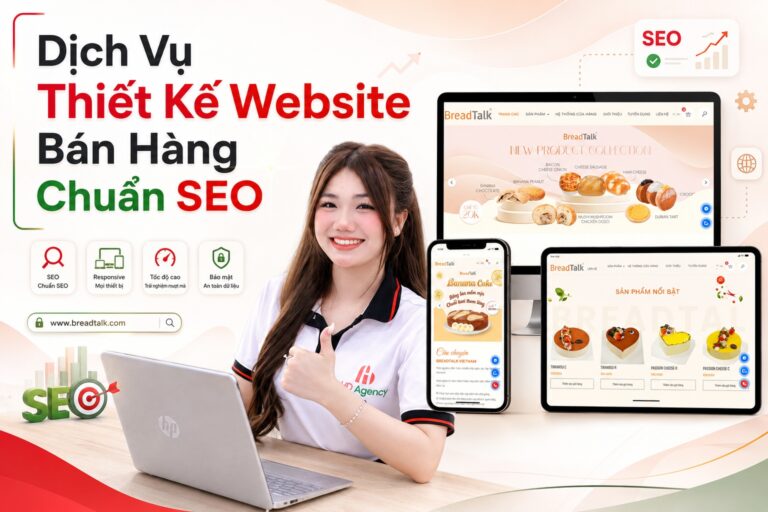 Dịch Vụ Thiết Kế Website Bán Hàng Chuẩn SEO Trọn Gói