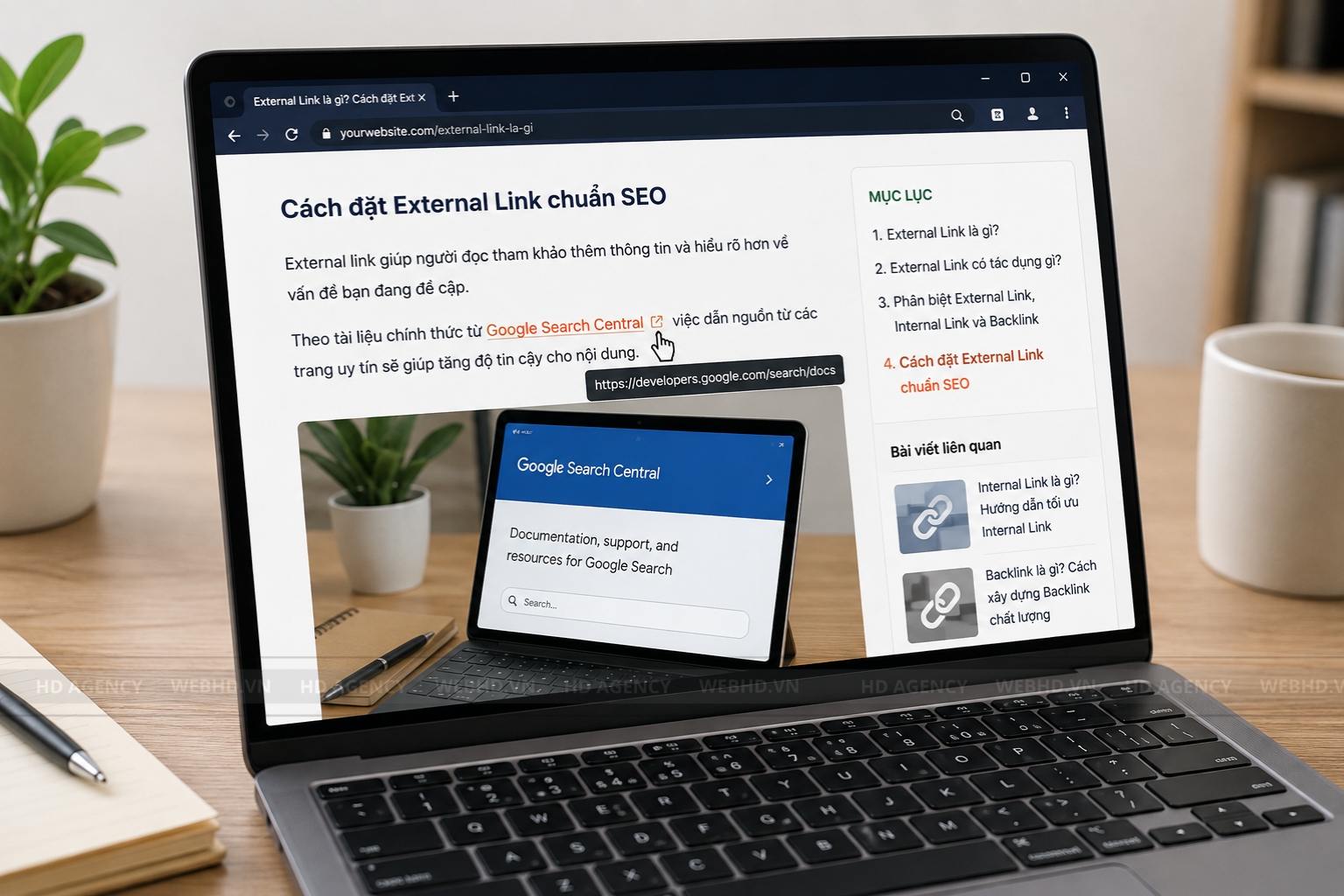 Cách đặt External Link chuẩn SEO