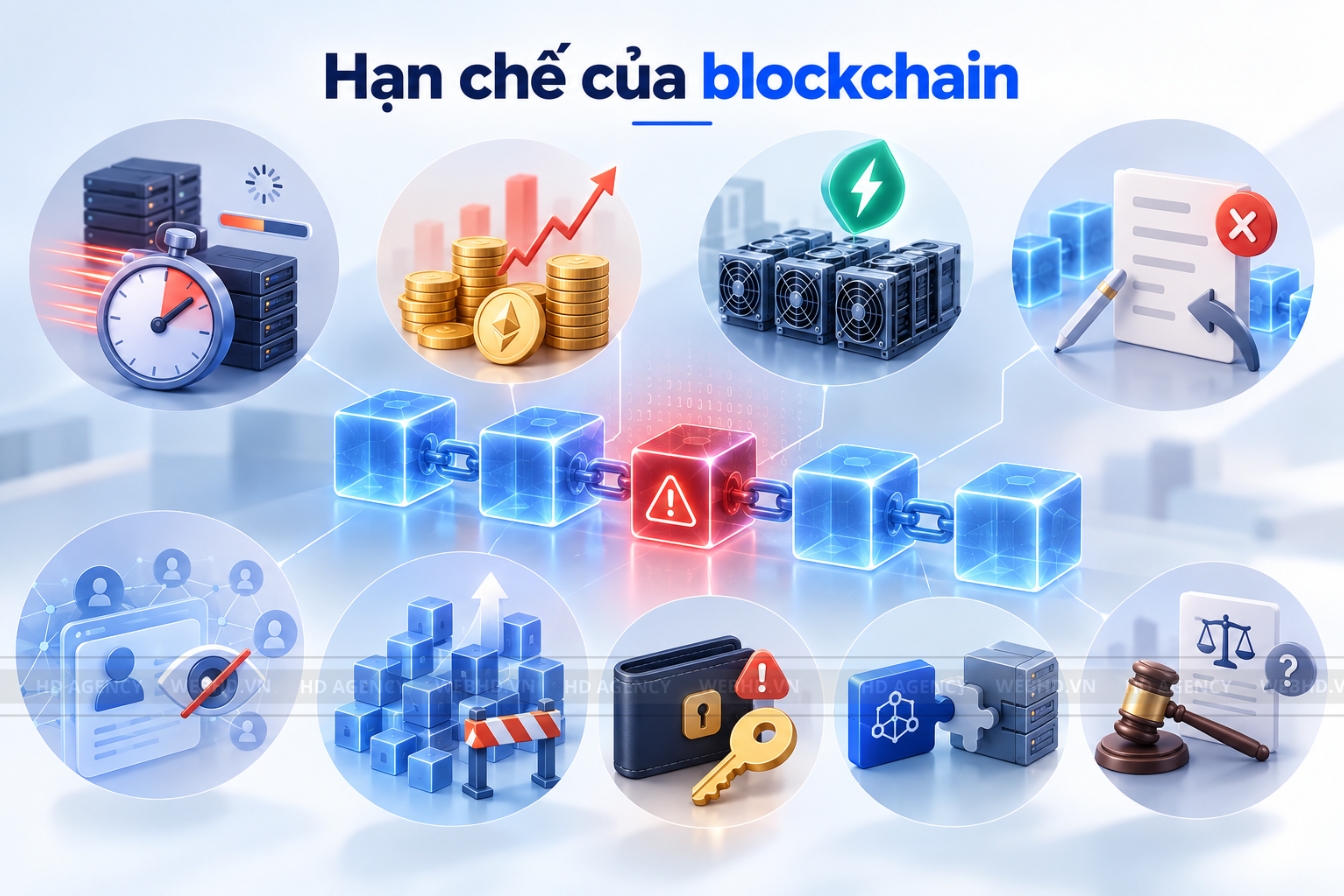 Hạn chế của blockchain