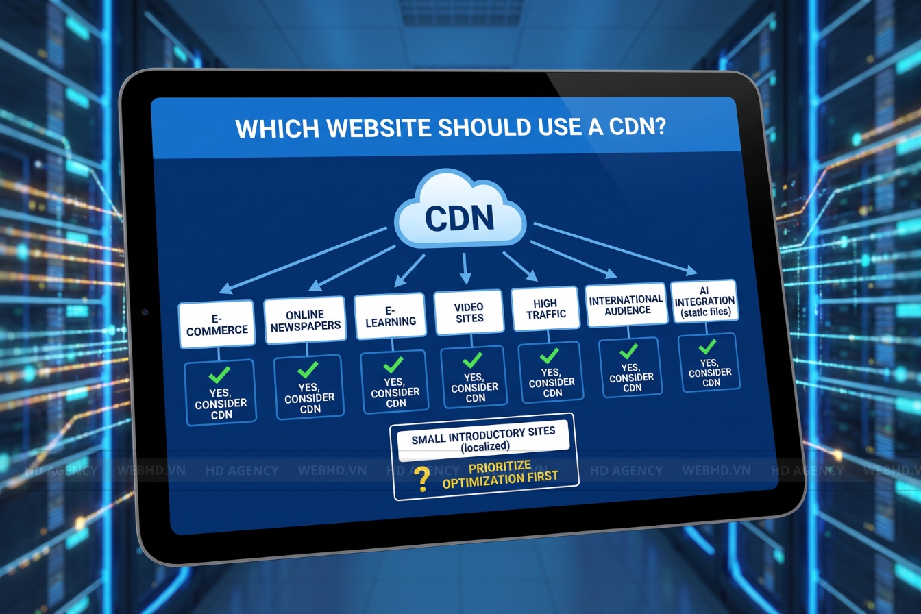 Website nào nên sử dụng CDN
