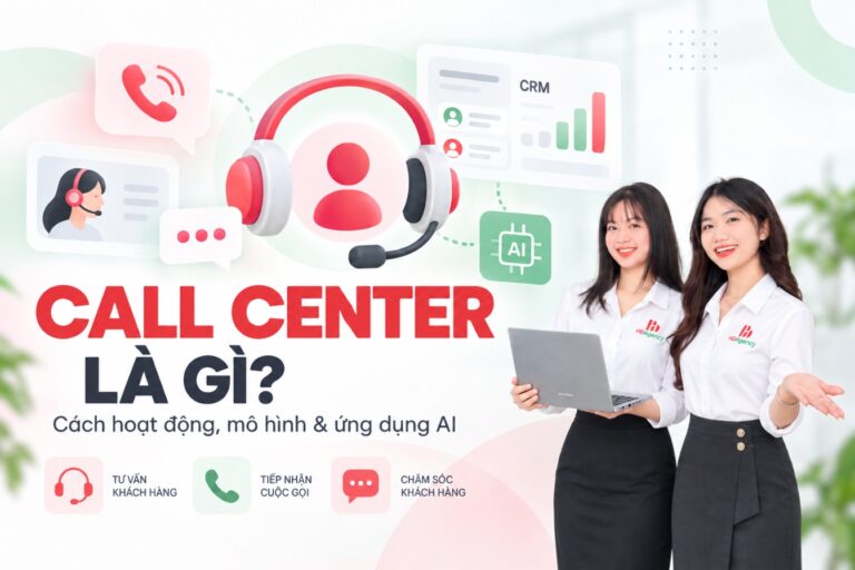Call Center là gì? Cách hoạt động, mô hình và ứng dụng AI trong doanh nghiệp