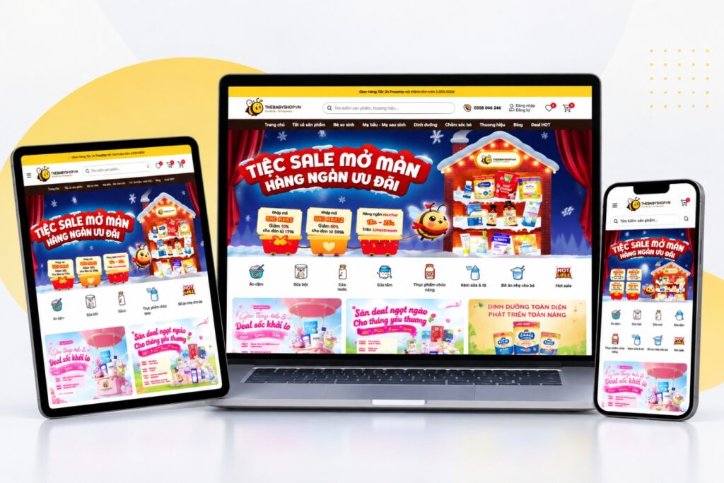 DỰ ÁN THEBABYSHOPVN
