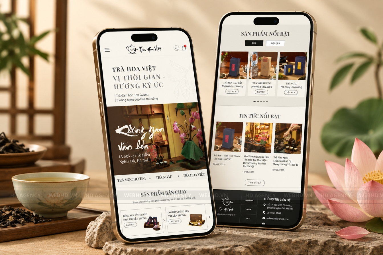 DỰ ÁN TRÀ HOA VIỆT