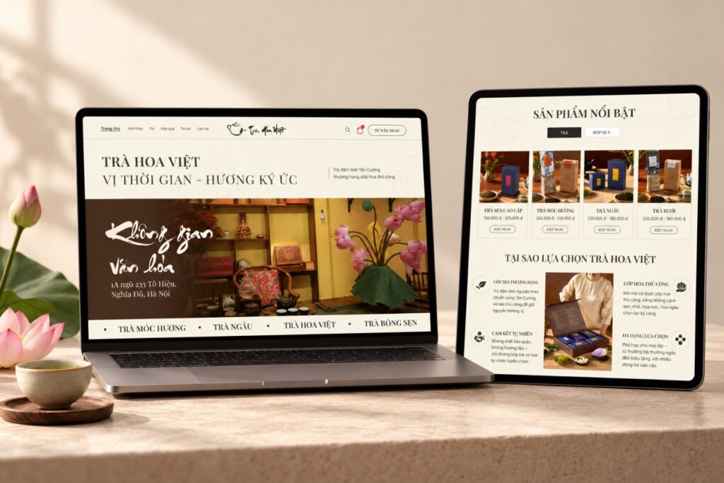 DỰ ÁN TRÀ HOA VIỆT