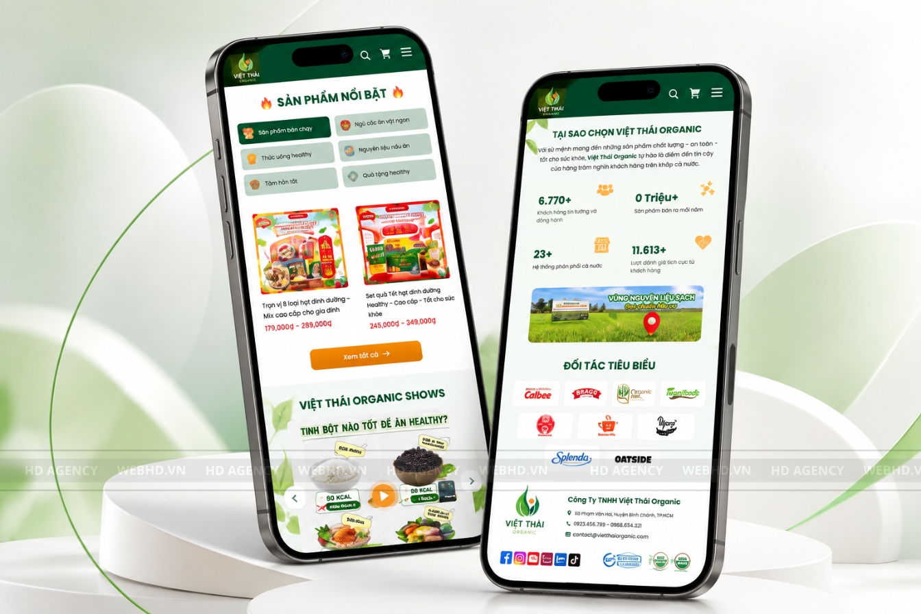 DỰ ÁN VIỆT THÁI ORGANIC
