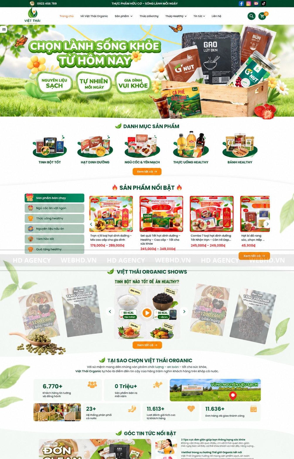 DỰ ÁN VIỆT THÁI ORGANIC