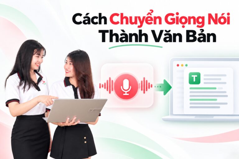 Cách Chuyển Giọng Nói Thành Văn Bản Trên Máy Tính, Word