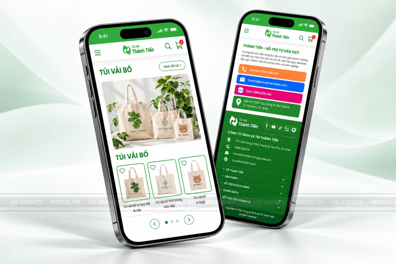 DỰ ÁN TÚI VẢI THÀNH TIẾN