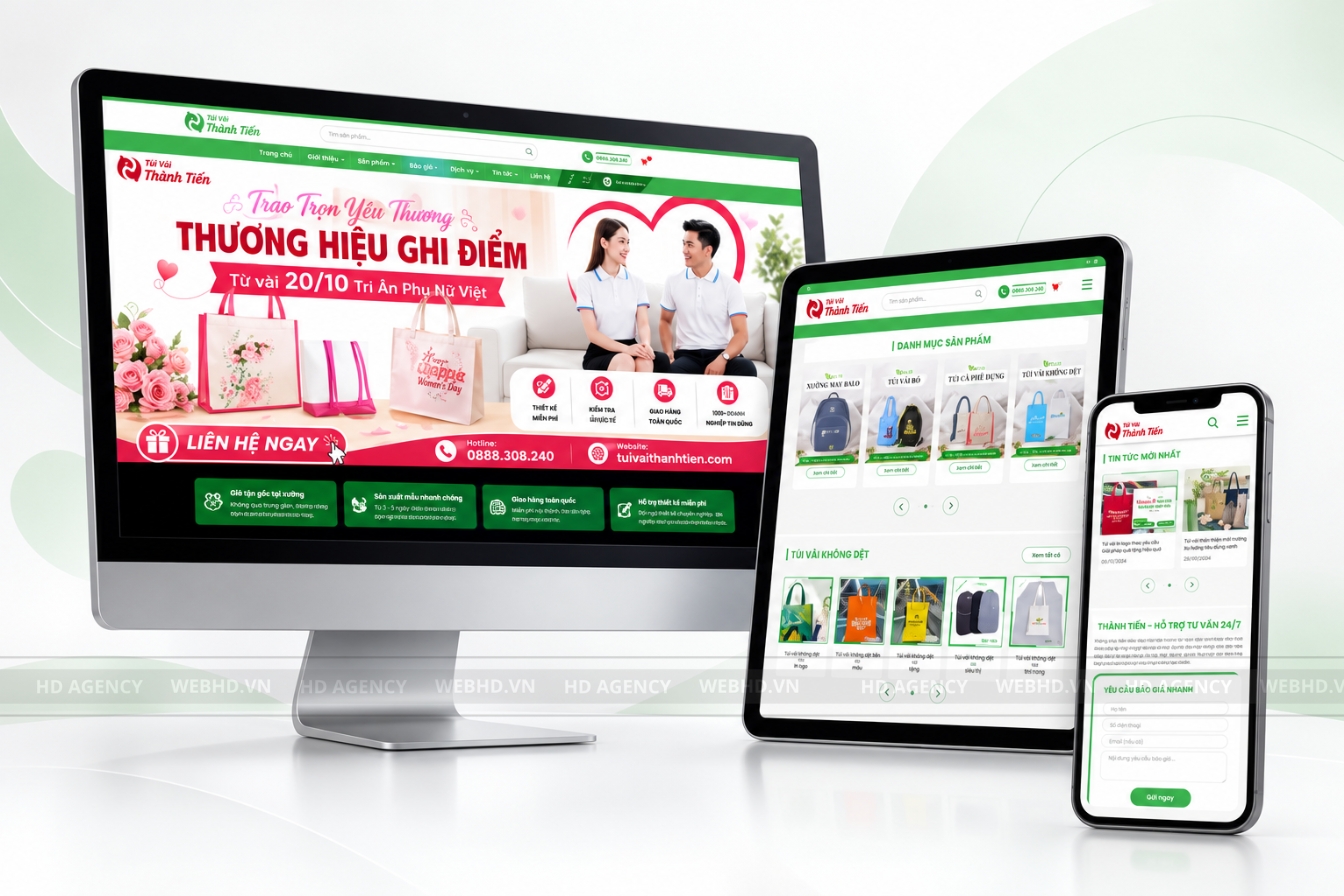 DỰ ÁN TÚI VẢI THÀNH TIẾN